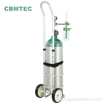 Cilindros de oxigênio de alumínio médico CBMTech 2.8L de alta qualidade CBMTech 2.8L